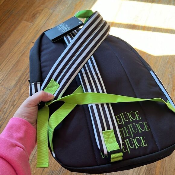 Loungefly Beetlejuice Large Backpack - Picture 11 of 12